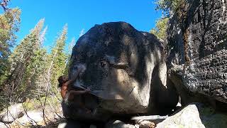 Video thumbnail of Electric Chair, V10. Lake Tahoe