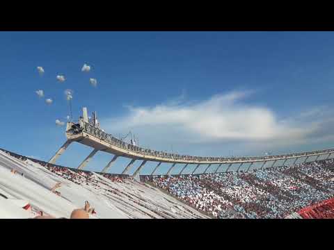 "Recibimiento monumental// River vs Boca//Sivori Alta" Barra: Los Borrachos del Tablón • Club: River Plate