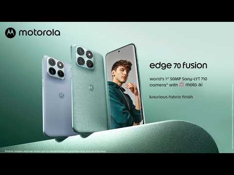 #motorolaedge70fusion World’s 1st 50MP Sony-LYT 710 cam with moto AI | Launching 6th March @Flipkart