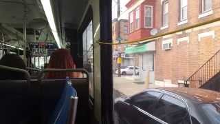 On board Septa 8039: 57 Rising Sun & Olney