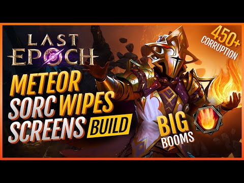 1.1 Updated | METEOR / Fireball CoC Sorcerer BURNS 450+ Corruption | Last Epoch Build Guide