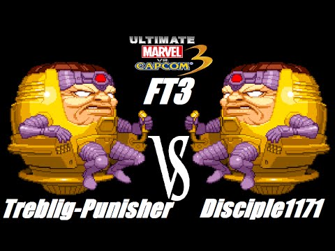 UMVC3 FT3 - Treblig-Punisher VS Disciple1171