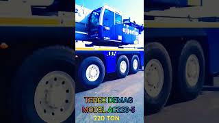 Download lagu MOBILE CRANE TEREX DEMAG MODEL AC220-5  220 TON //Tazim hussain mp3