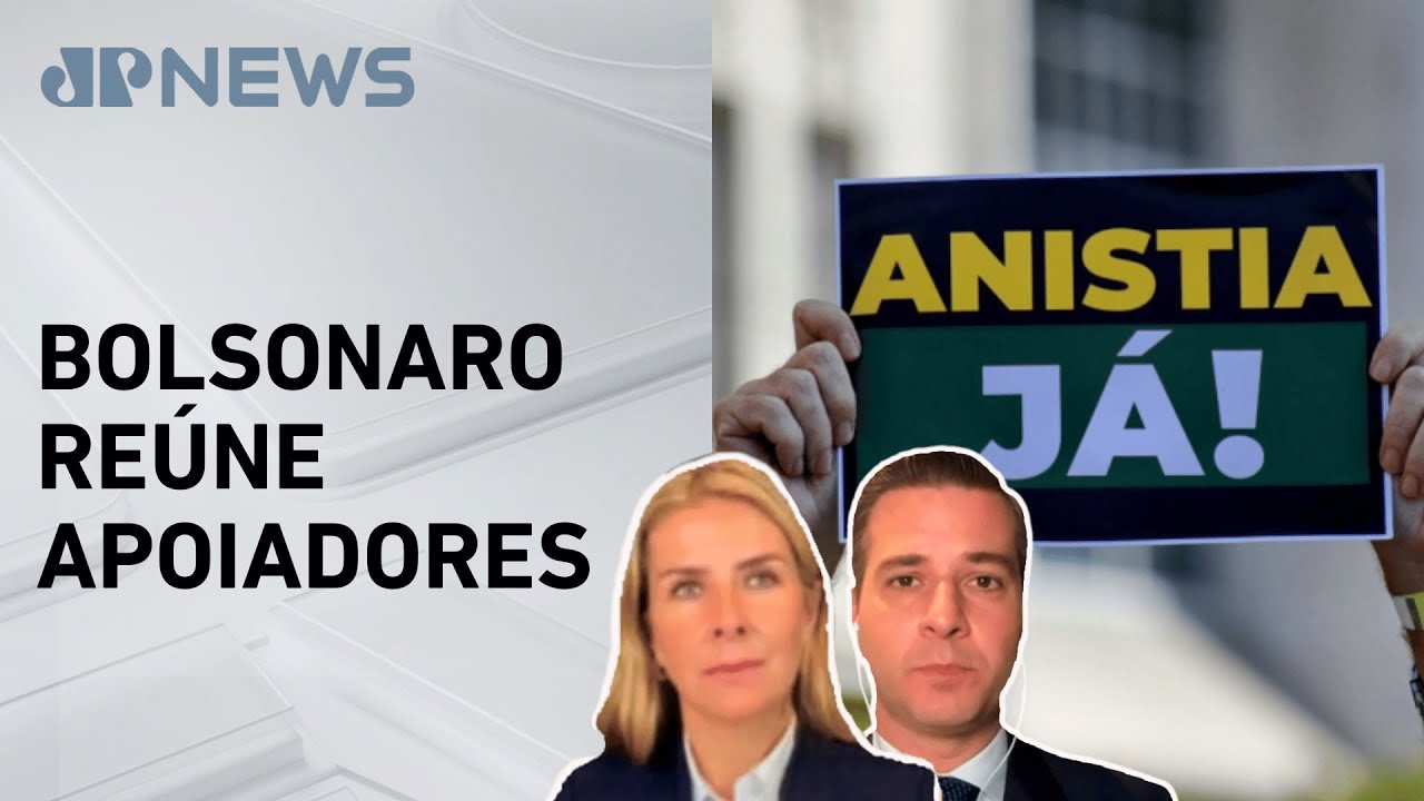 Beraldo e Deysi analisam manifestação pró-anistia no Rio de Janeiro