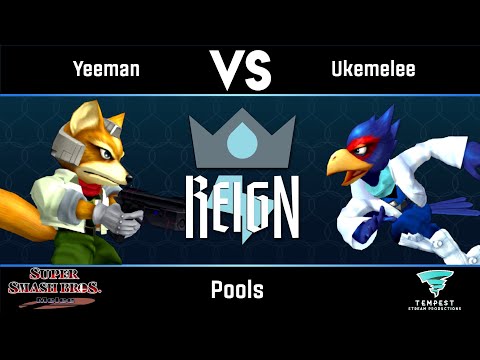 Yeeman (Fox) vs Ukemelee (Falco) - Pools - Reign 8