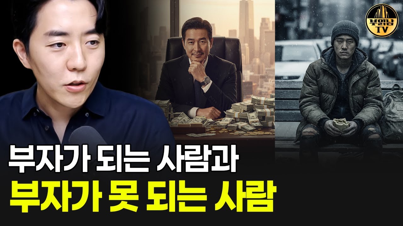 부자가 되는 사람과 부자가 못 되는 사람