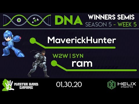 DNA S5:W5 - MaverickHunter (Mega Man) Vs. W2W | SYN |  ram (Snake) - W Semifinals