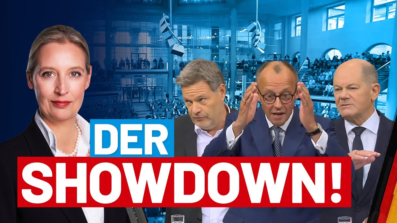 BUNDESTAG LIVE - Große Asyldebatte der Kanzlerkandidaten