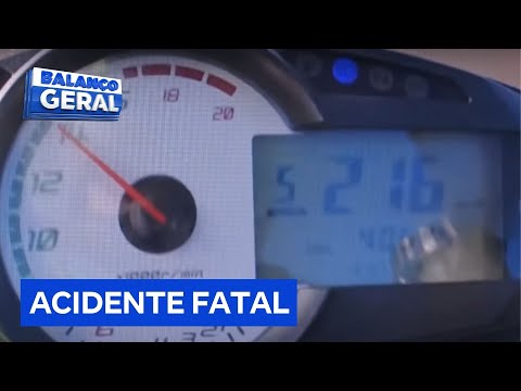 Motociclista filma próprio acidente a 217 km/h e morre