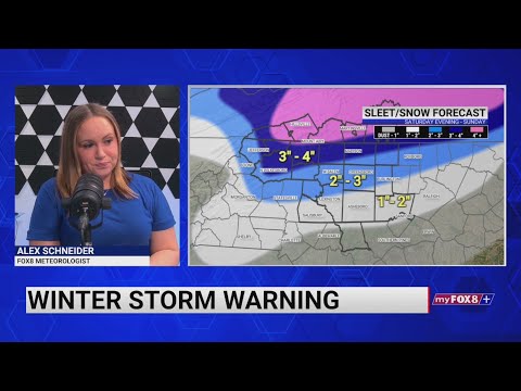 Winter Weather Alert | 1/23/26 PM Forecast