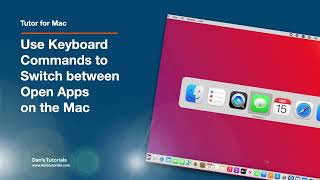 Learn how to switch between open apps using keyboard shortcuts on the Mac