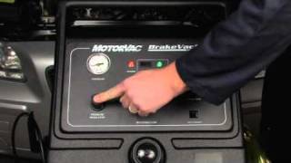 MotorVac BrakeVac II - Performing A Brake Flush