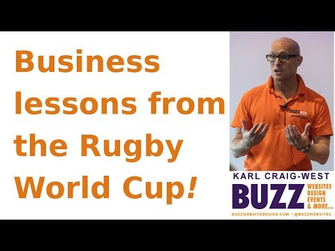 Business lessons from the Rugby World Cup Video