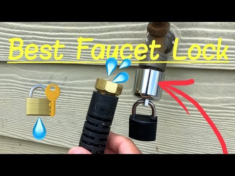 ✅Best Faucet Water Lock | Hose Bibb Lock with Padlock for Outdoor Faucets HD Review