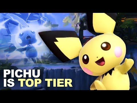 Pichu is Top Tier - The Greatest Pichu Combos/Plays in Smash Ultimate