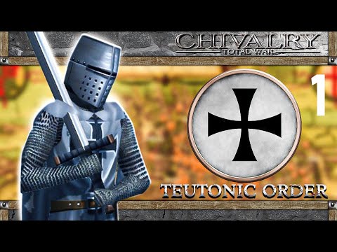 Chivalry Total War Remastered - Teutonic Order -  Episode 1 Huge Battle with Bohemia