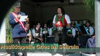 preview picture of video 'Kaiserfest 2012 Millstatt - Musikkapelle Gries im Sellrain'