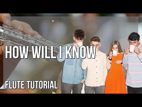 How to play How Will I Know by Whitney Houston & Clean Bandit on Flute (Tutorial)