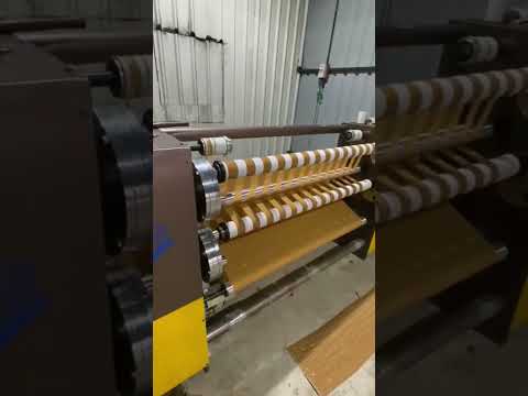 Doctor Tape Slitter Rewinding Machine