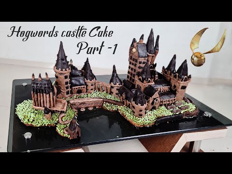 Hogwarts castle cake Part 1 | Harry potter | by Amruta ट्रांसप्लांटके बाद पहेलिबार किया 40 घंटे काम