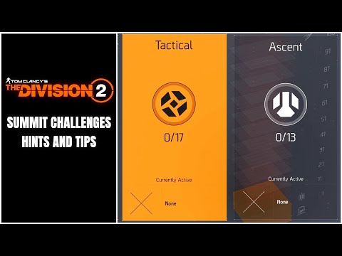 The Division 2 Summit Challenges | Hints and Tips and How to Complete Them