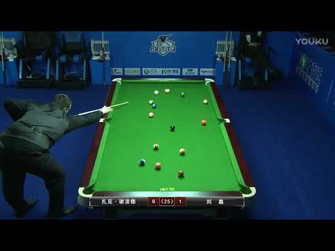 Zak Shepherd VS Liu Xin - 2017 World Chinese 8 Ball Masters