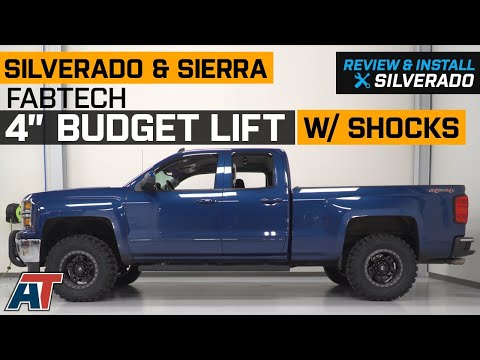 2014-2018 Silverado 1500 & Sierra Fabtech 3-Inch Budget Lift Kit with Shocks Review & Install