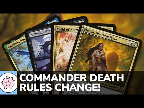 Official Commander Death Trigger Rules Change | EDH | Announcement | Magic the Gathering | Commander