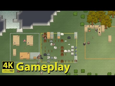 King Under The Mountain - 4K GAMEPLAY [Simulation-Based Strategy/Management Game]