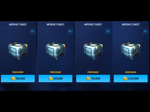 Opening Gold Artifact Chest | Marvel Future Fight