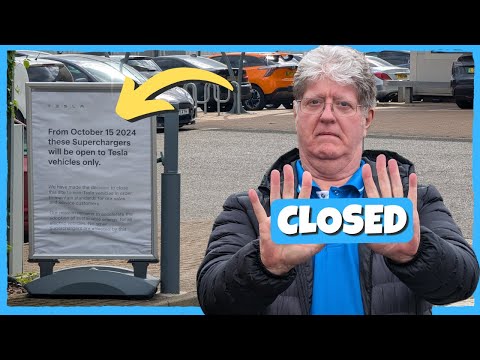 Why Tesla Superchargers Are BLOCKING Non-Tesla Vehicles