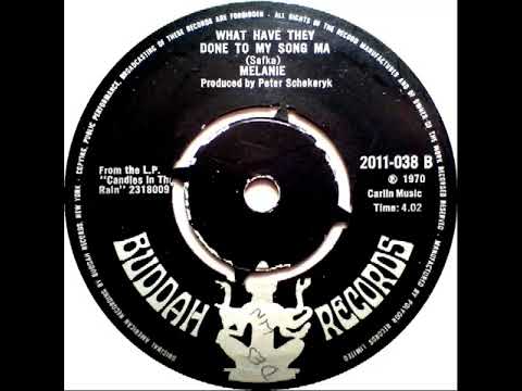 UK New Entry 1971 (9) Melanie - What Have They Done To My Song Ma