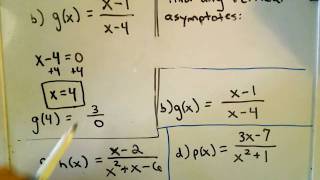 Finding Vertical Asymptotes of Rational Functions