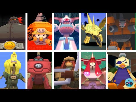 Megaman Legends 2 - ALL BOSSES - CINEMATICS + ENDING