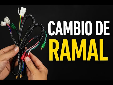 "How to change the entire wiring harness on a motorcycle | Step-by-step installation"