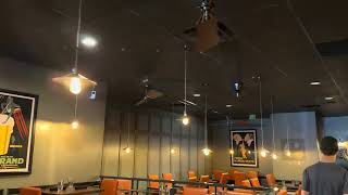 Fanimation Brewmaster Ceiling Fans at Cobblestone Grill, Zionsville, Indiana