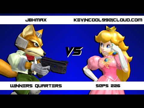 S@PS 226: Jbhmax vs kevincool99@icloud.com Winners Quarters - Melee Singles