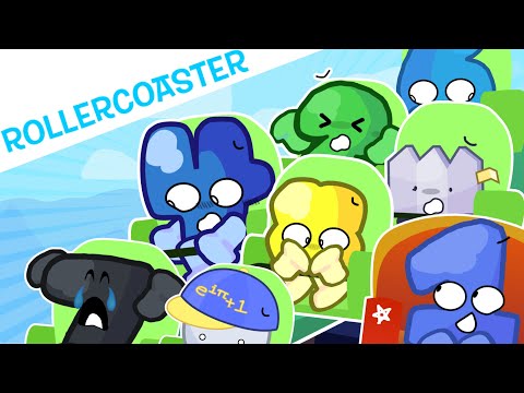 BFDI:The Four Show! - Emotional Rollercoaster! Ft. Gaty! (BFDI Animation)