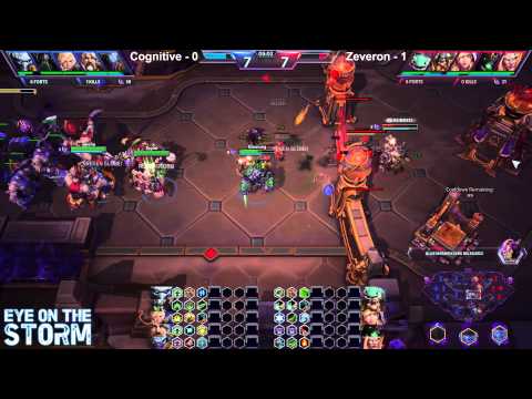 Eye on the Storm BRAWLNIGHTER Invitational - Zeveron vs Cognitive Game 2 - Heroes of the Storm