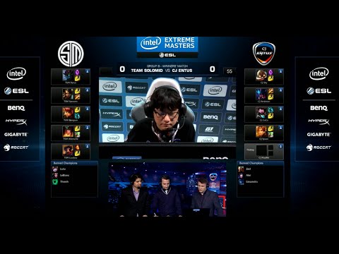Team Solomid TSM vs CJ Entus | Round 2 Group B IEM World Championship Katowice LoL 2015 | TSM vs CJ