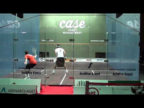 PSA Case Swedish Open 2012 Final - Gregory Gaultier vs. Karim Darwish