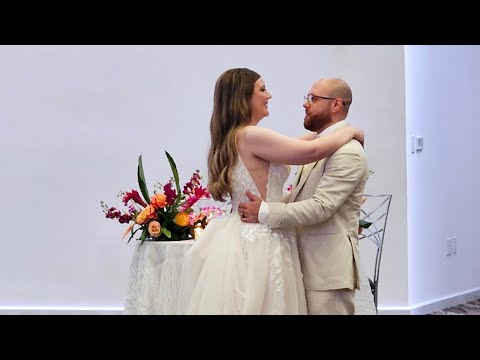 Beautiful American Colombian wedding @ Illuminate venue in Sunrise, Florida