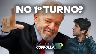 “É Lula no 1º turno, 18 pontos à frente de Bolsonaro”