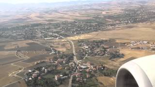 preview picture of video 'Landing in Ankara - Esenboğa International Airport'