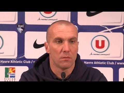 Conférence de presse Havre AC - Tours FC (3-0) / 2012-13
