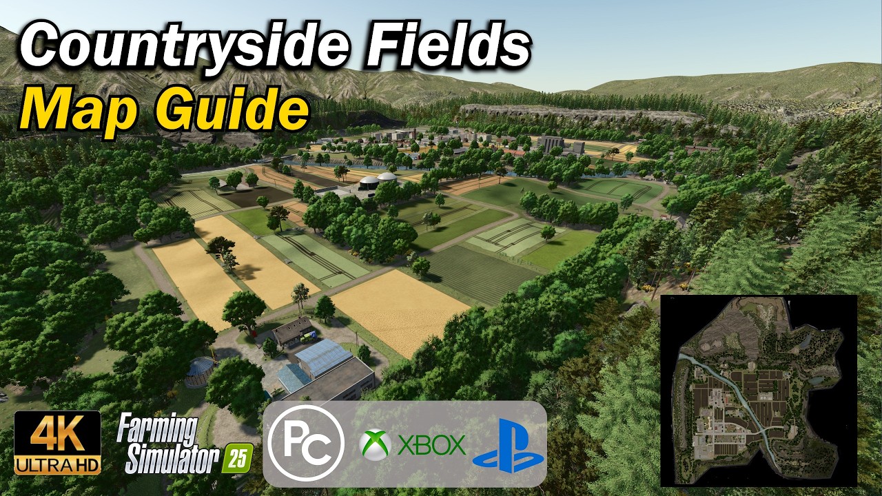 Countryside Fields | Map Guide | Farming Simulator 25