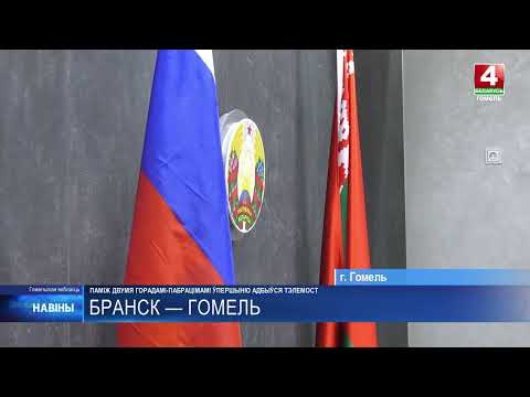 Между Брянском и Гомелем впервые состоялся телемост видео