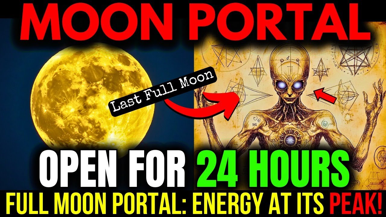 FULL MOON Portal is Open!! 8 Things You NEED to Know! [15 December 2024 Cold Full Moon]