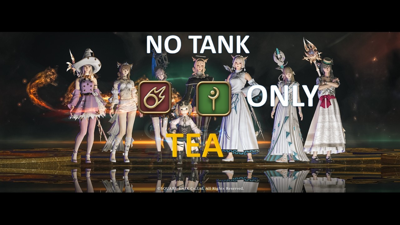 [FFXIV] The Epic of Alexander Ultimate (TEA) | No Tank & BLM WHM Only Clear | WHM PoV - YouTube