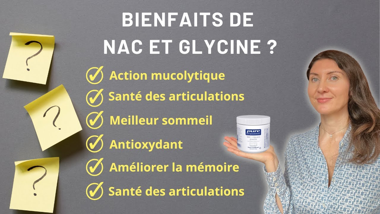 Benefits of NAC and glycine
